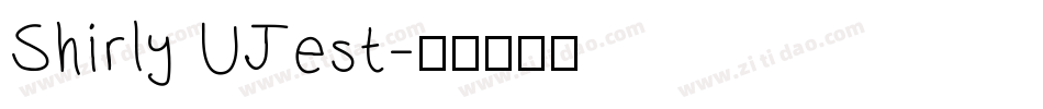 Shirly UJest字体转换